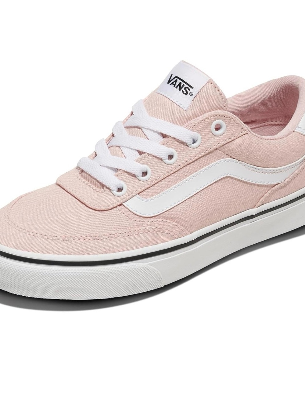 NWOT Vans Women’s Old Skool Sneaker in Pale Pink with White Stripe